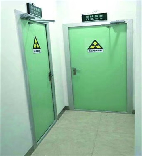 泸州厂家定制防 辐射铅门 CT室铅门 放射科射线防护施工
